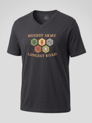 Catan V-neck Black - 3XL (54-56)