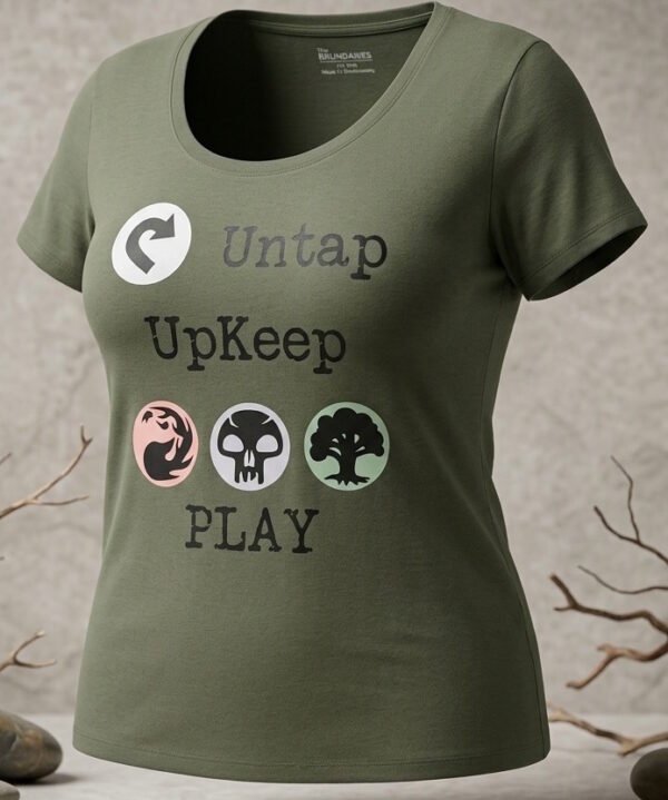 MTG on Green Scoop Neck - No Boundaries XXL (20)