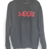 Flip Table "Judge!" Letters in Red Size Large (42-44)