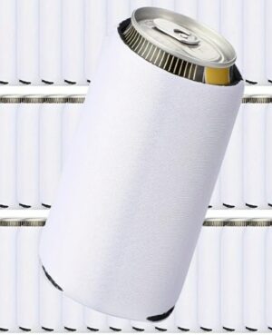 White Neoprene Can Coolers